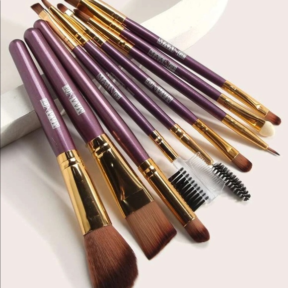 9pc Makeup Brush Set - Picture 3 of 4